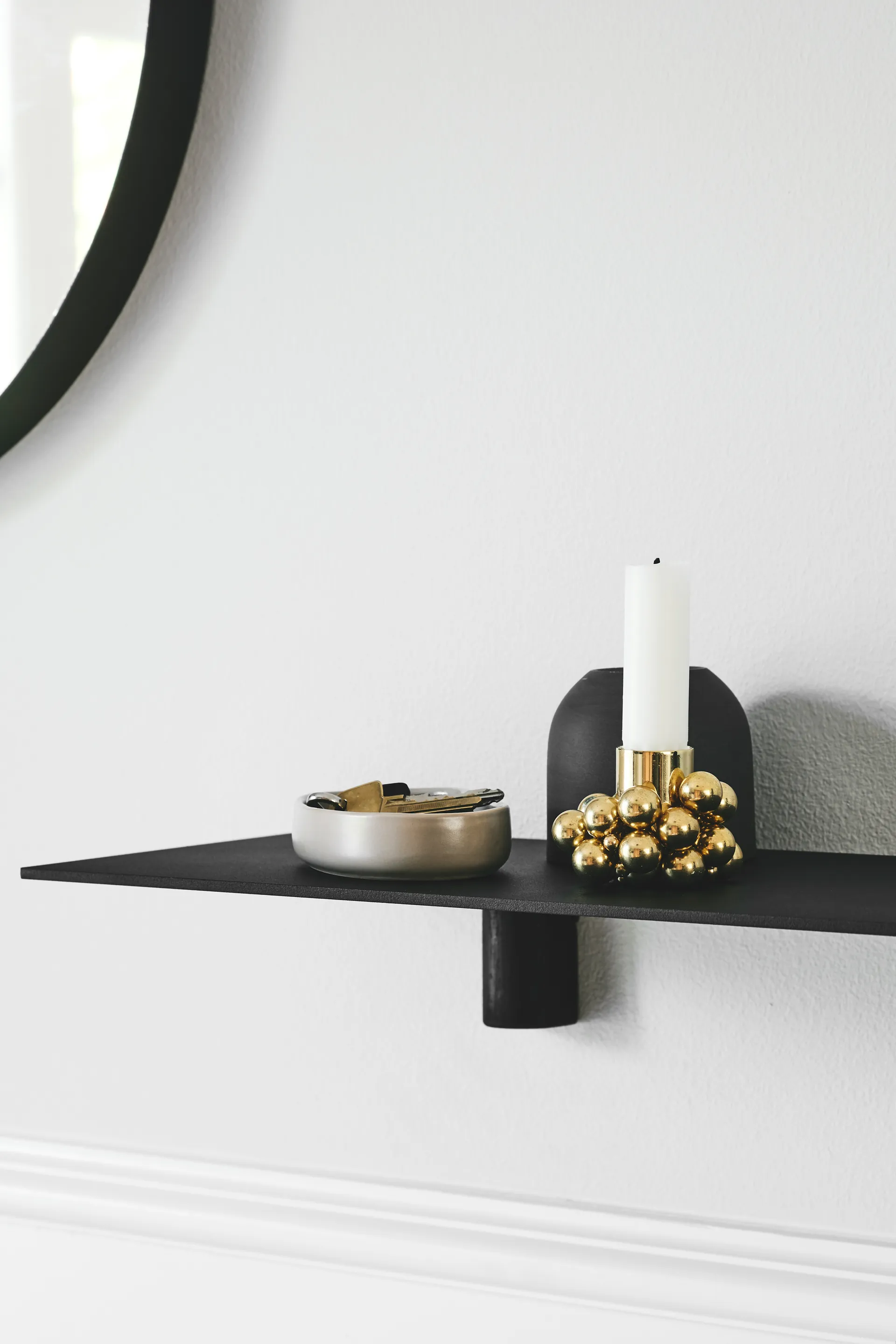 Kollage 架子 60 cm, 黑色 Gejst