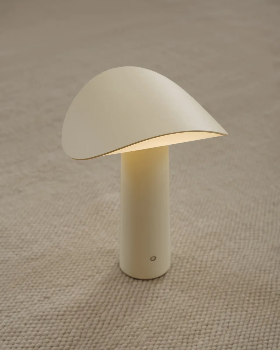 Lium 便携台灯22.5cm, 浅黄色 Gejst