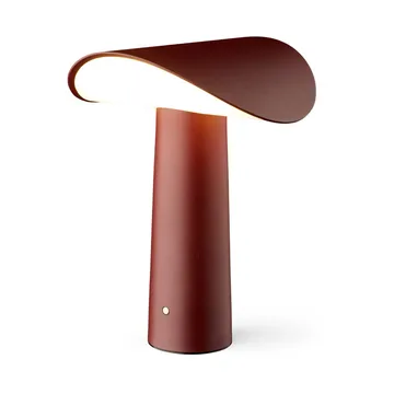 Lium 便携台灯22.5cm - 勃艮第红 - Gejst