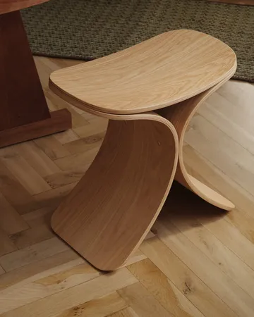 Luno 凳子 48x28x72 cm - 自然木色 - Gejst