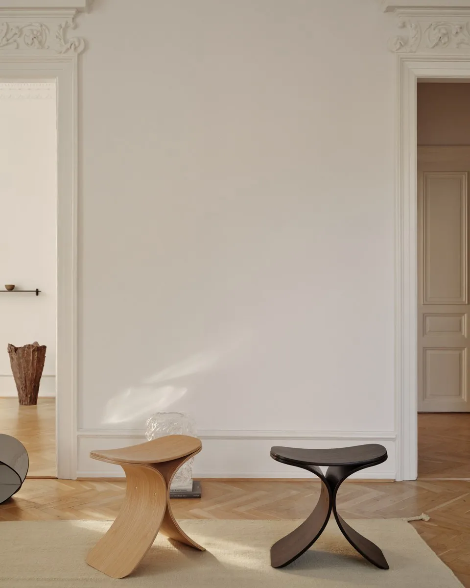 Luno 凳子 48x28x72 cm, 自然木色 Gejst