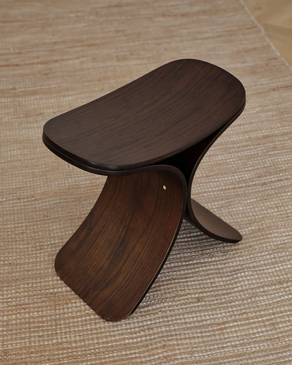 Luno 凳子48x28x72cm, 深橡木色 Gejst
