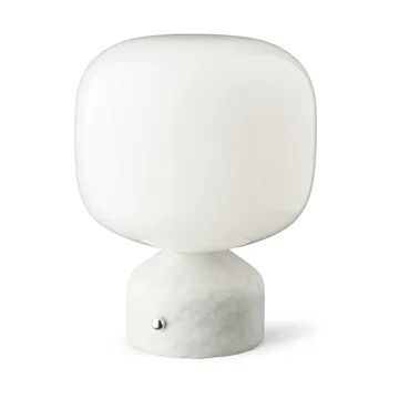 Meemo 便携台灯23cm - 白色大理石 - Gejst