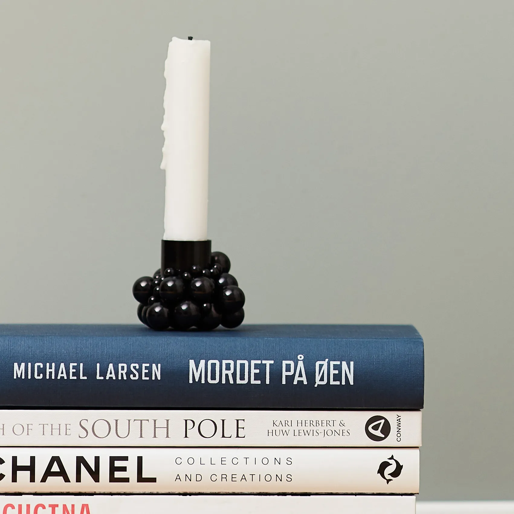 Molekyl 烛台 1, 黑色 Gejst