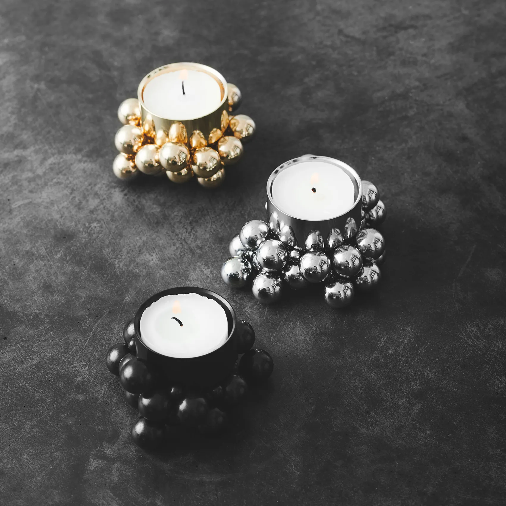 Molekyl 烛台, 铬合金色 Gejst