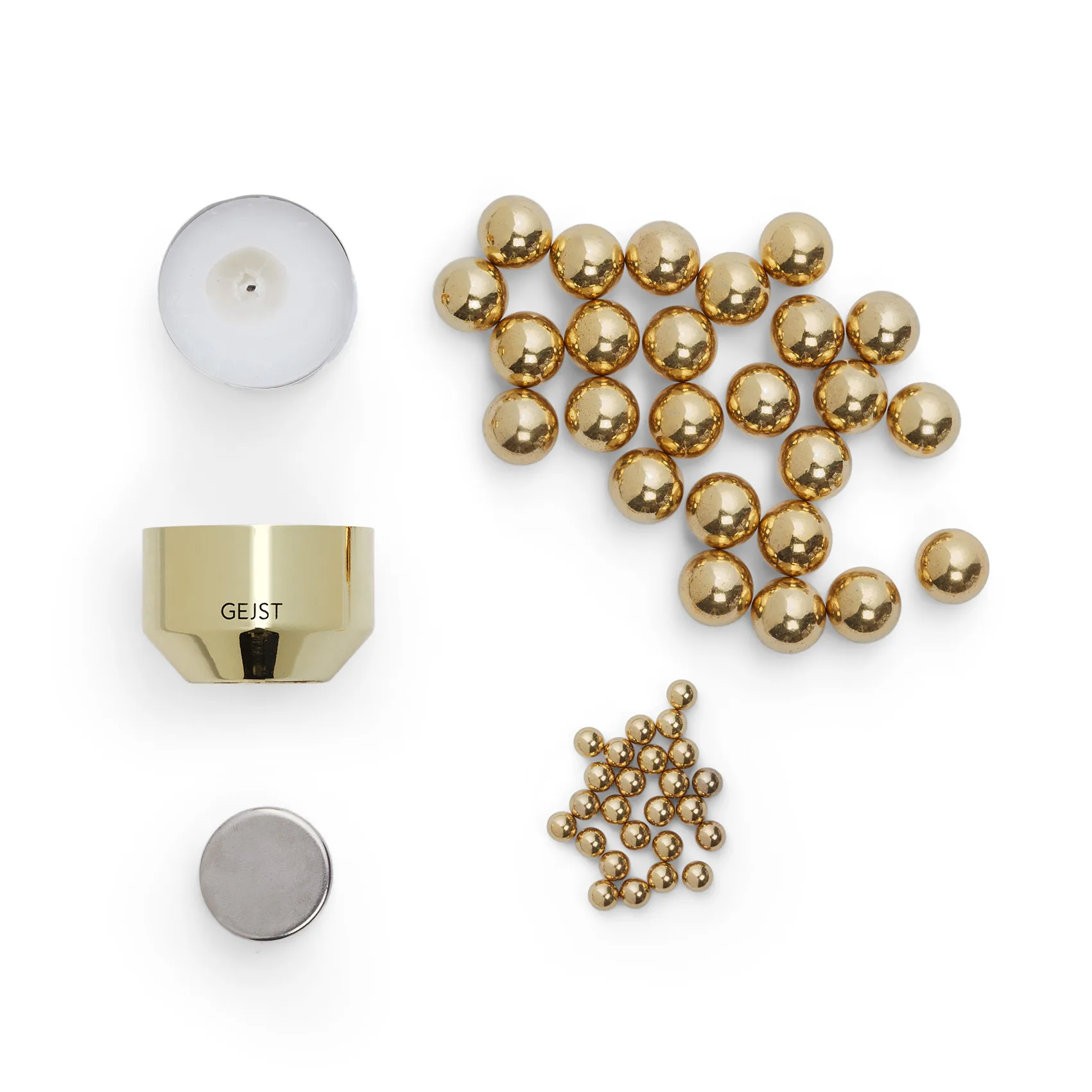 Molekyl 烛台, 黄铜色 Gejst