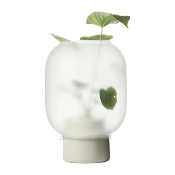 Nebl 磨砂玻璃花盆 Ø26cm - 灰色 - Gejst
