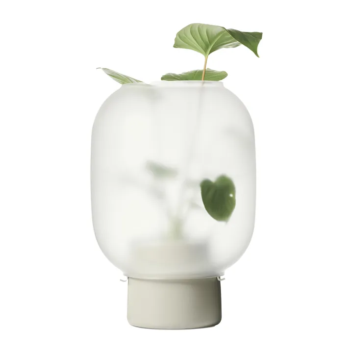 Nebl 磨砂玻璃花盆 Ø26cm - 灰色 - Gejst