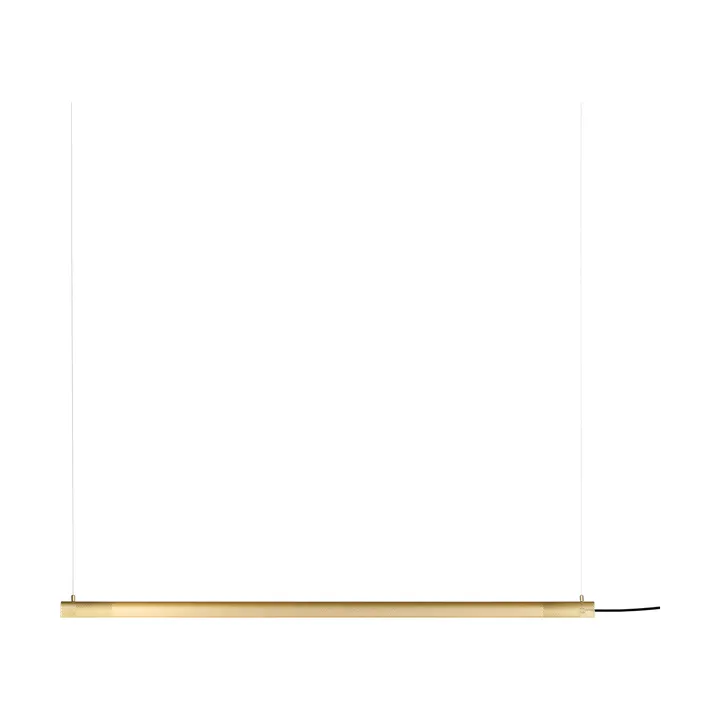 Radent 长款吊灯135cm - 黄铜色 - Gejst
