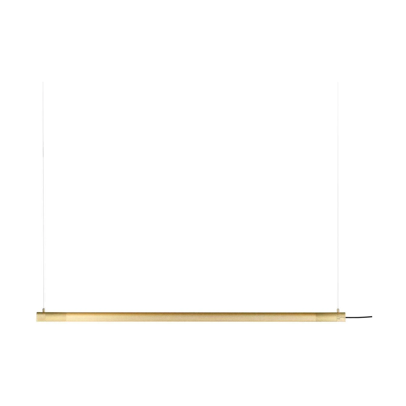 Radent 长款吊灯135cm, 黄铜色 Gejst