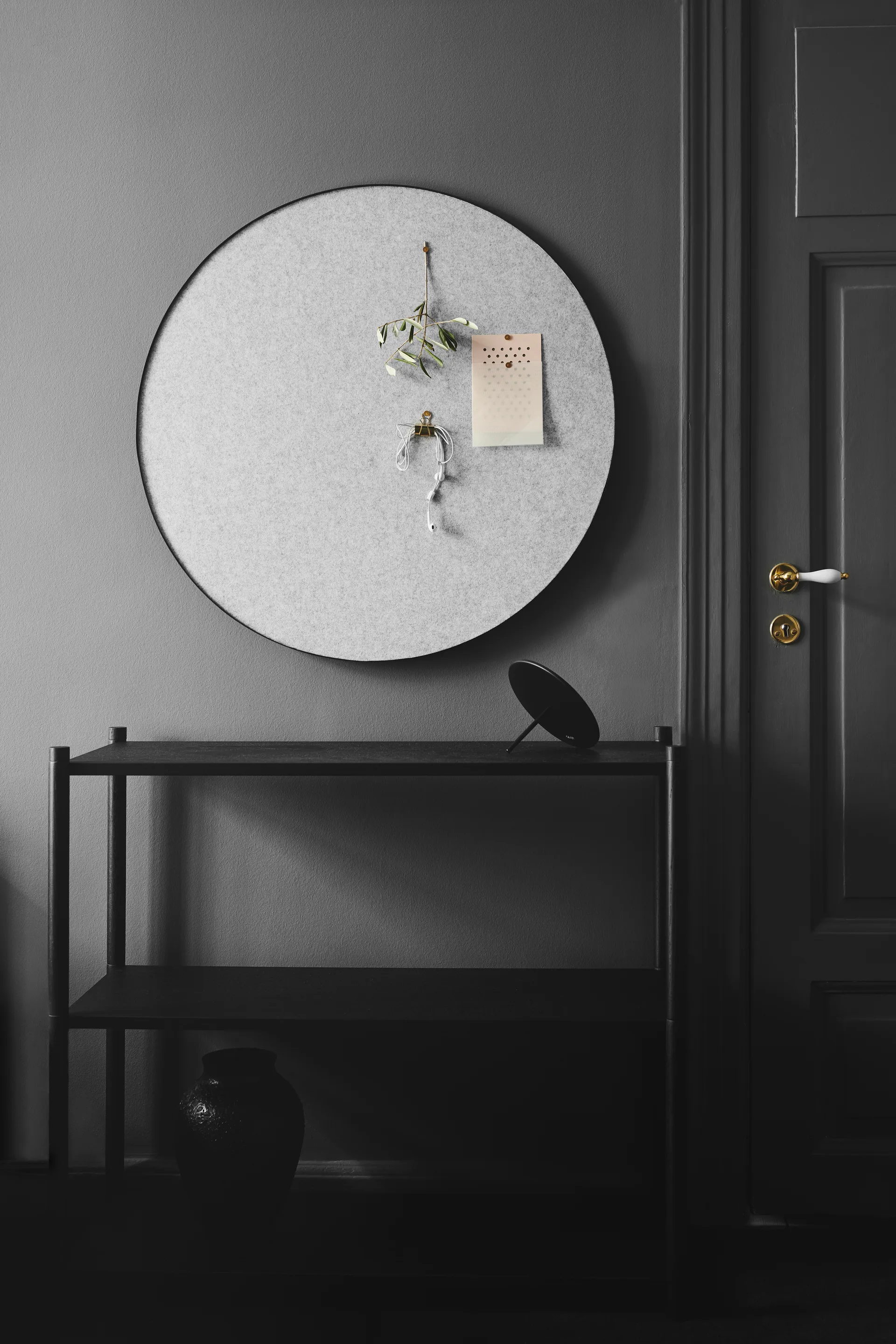 Retell 公告板 Ø80cm, 浅灰色 Gejst