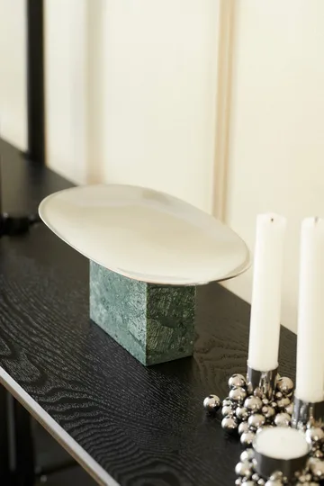 Sapoto 碗 托盘 15x25 cm - 绿色 - Gejst