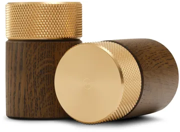 Sina 盐和胡椒研磨器 6 cm - Dark 白蜡木-黄铜 - Gejst