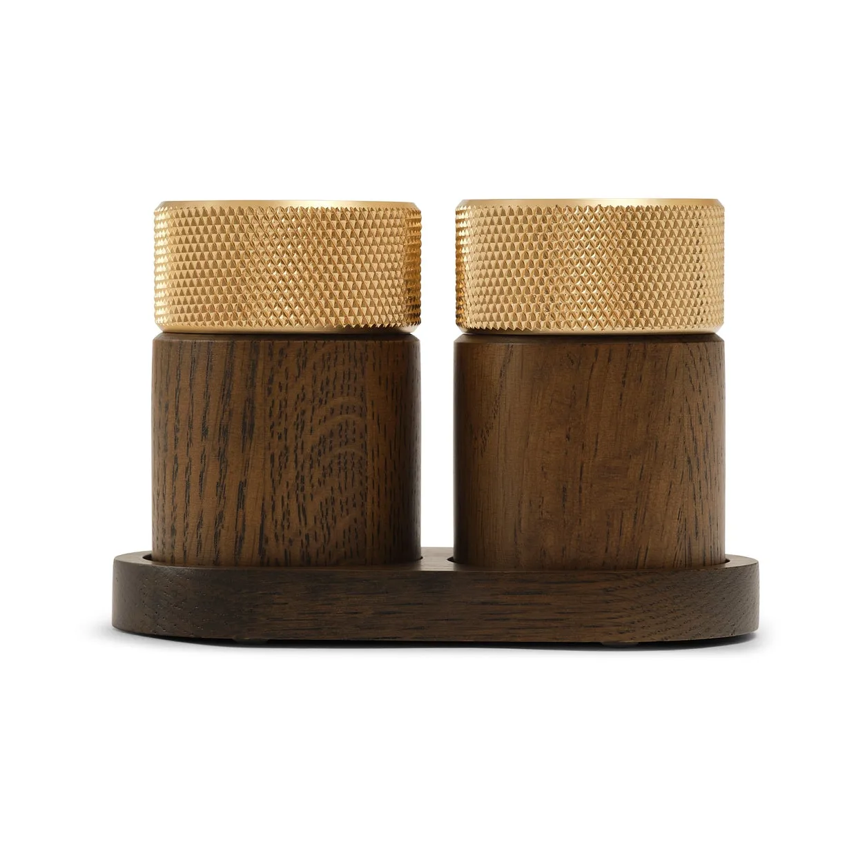 Sina盐胡椒研磨器 6cm, 深灰色_黄铜色 Gejst