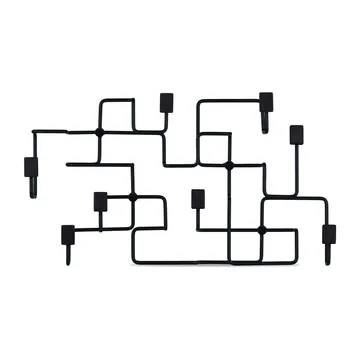 Underground 衣架 - 黑色_黑色染色橡木 - Gejst