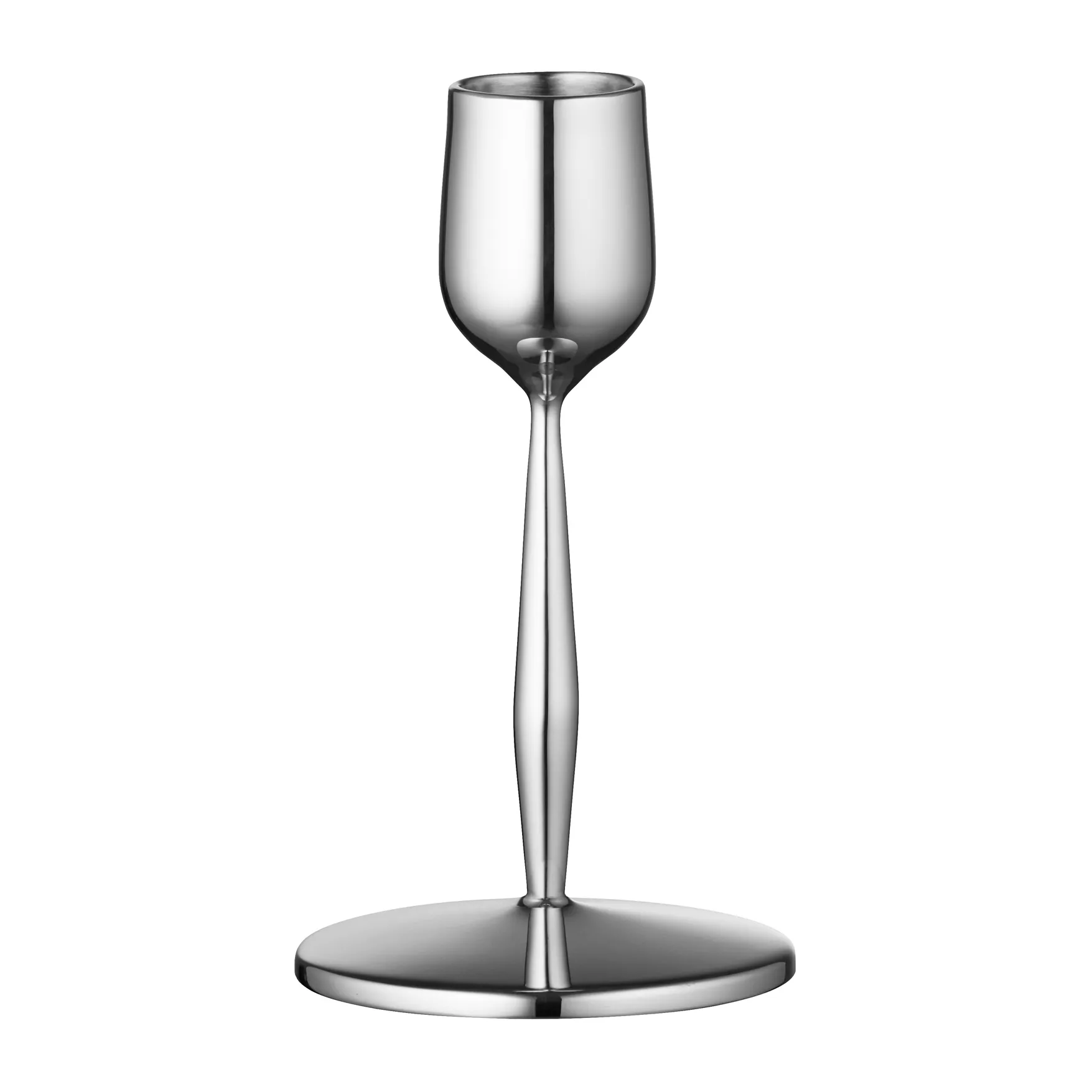 Dorotea 烛台 12 cm, Polished steel Gense