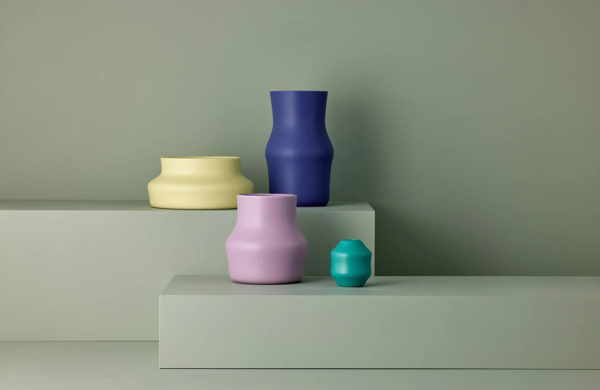 Dorotea 花瓶 18x19,5 cm, Lilac purple Gense