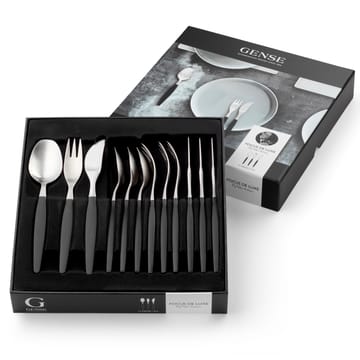 Focus de Luxe系列 瑞典皇家御用品牌 不锈钢�餐具 刀&叉&勺 12件套 - 不锈钢 - Gense