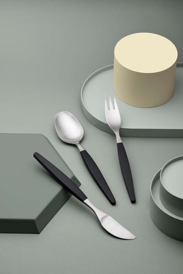 Focus de Luxe系列 瑞典皇家御用品牌 不锈钢餐具 刀&叉&勺 12件套 - 不锈钢 - Gense