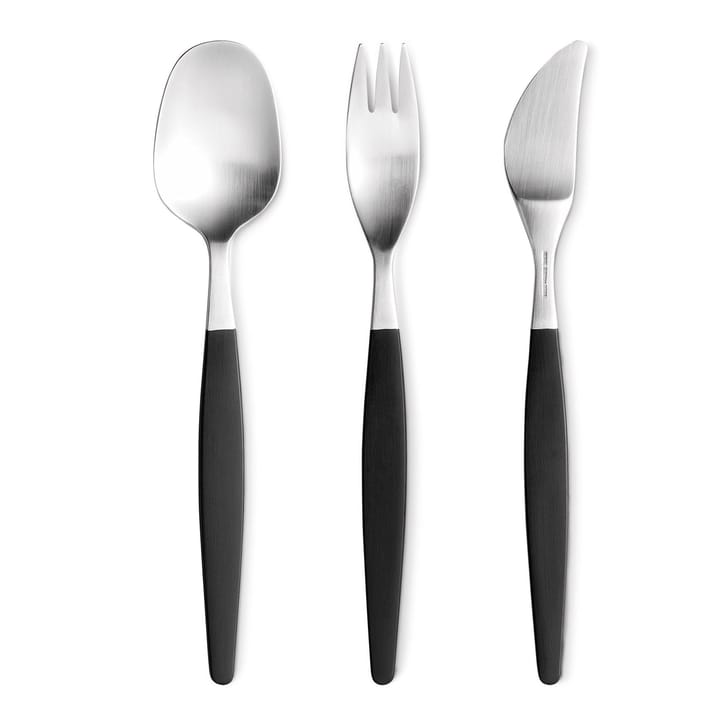 Focus de Luxe系列 瑞典皇家御用品牌 不锈钢餐具 刀&叉&勺 12件套 - 不锈钢 - Gense