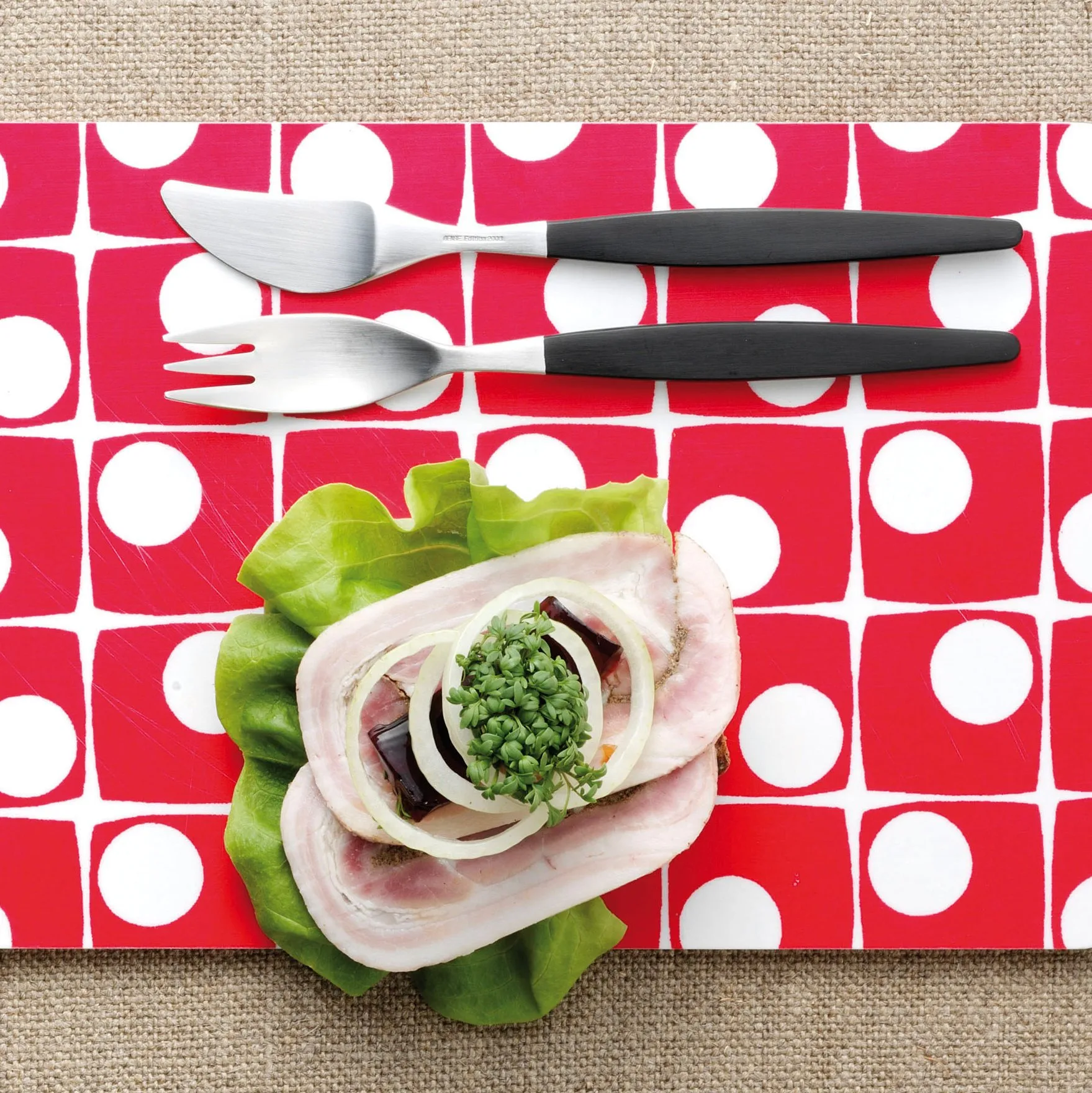 Focus de Luxe系列 瑞典皇家御用品牌 不锈钢餐具 刀&叉&勺 12件套, 不锈钢 Gense