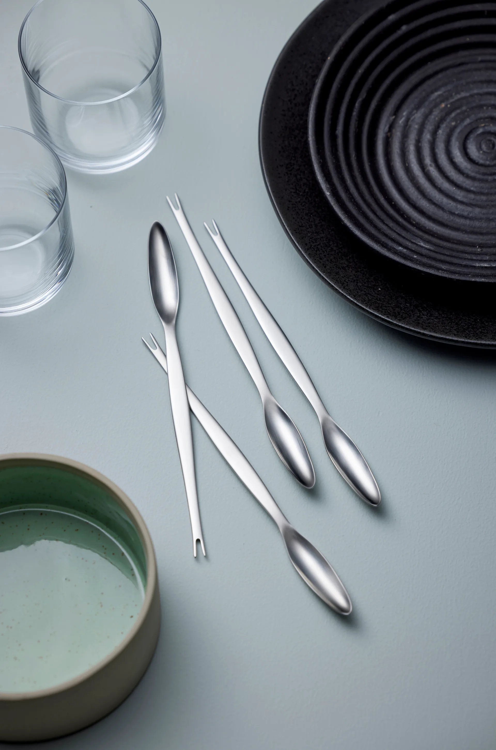 Focus Steel 龙虾叉, 不锈钢_4件装 Gense