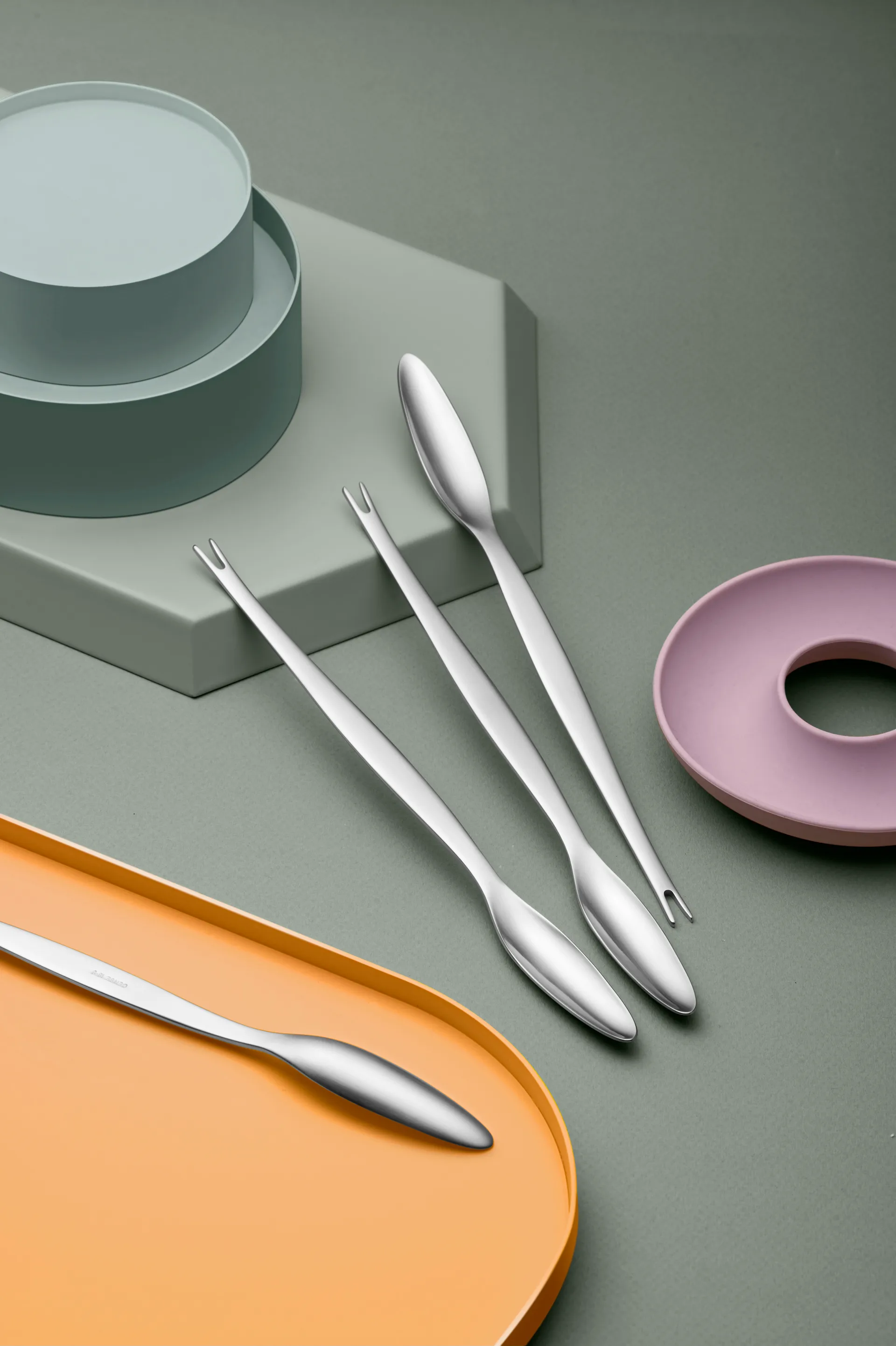 Focus Steel 龙虾叉, 不锈钢_4件装 Gense