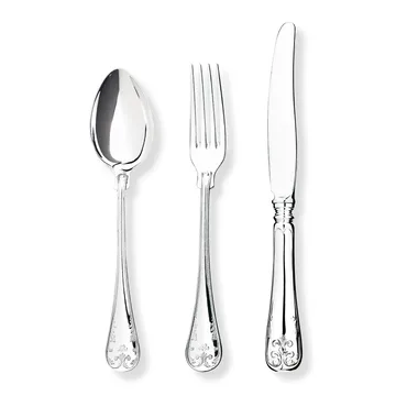 Gammal Fransk 餐叉 银镍色 - 20cm - Gense