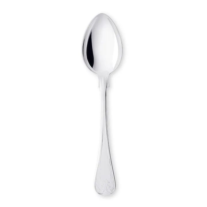 Gammal Fransk银色餐具 - dessert spoon - Gense