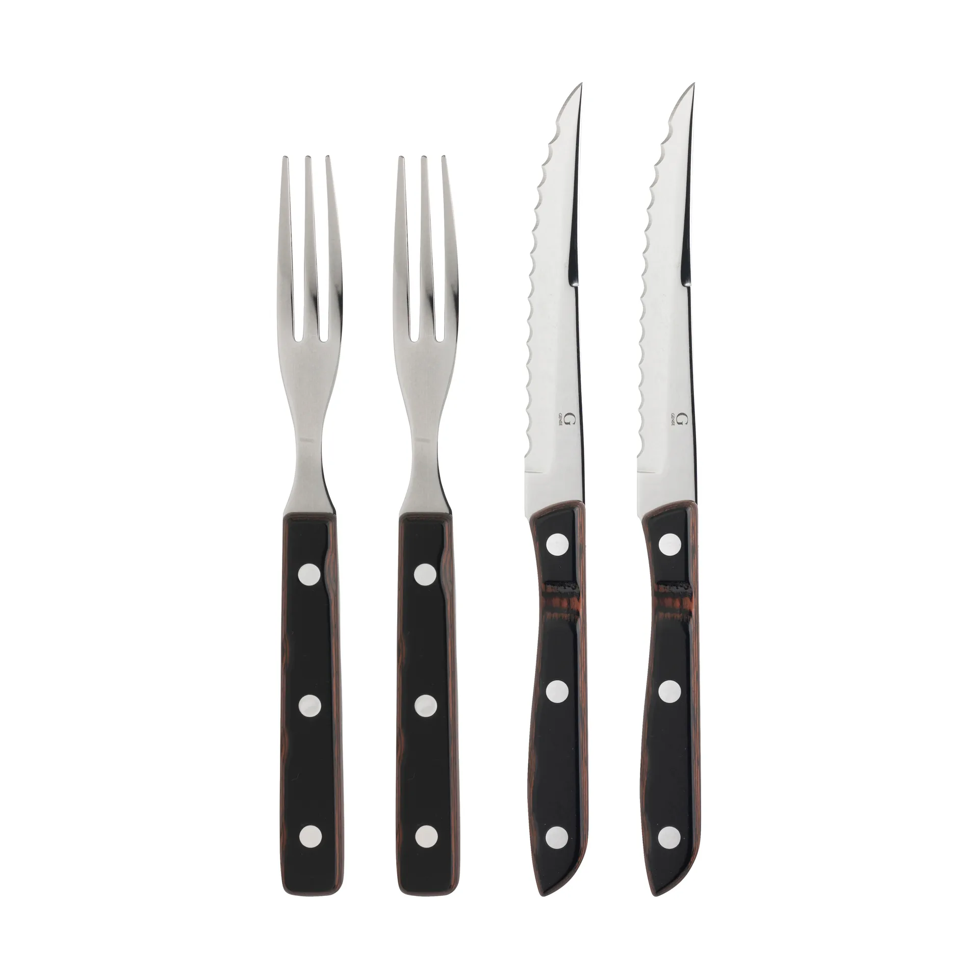 Old Farmer 餐具 cutlery, steak cutlery 4 pcs. Gense