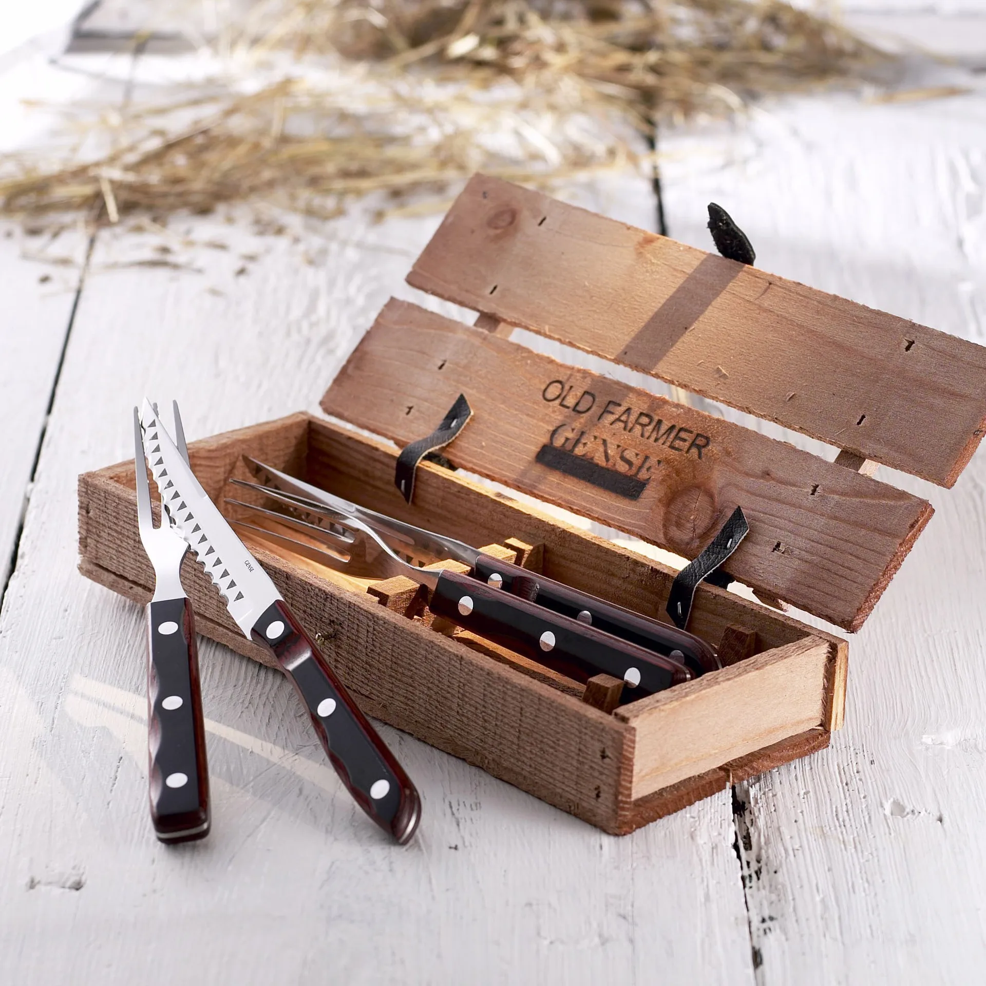 Old Farmer 餐具 cutlery, steak cutlery 4 pcs. Gense