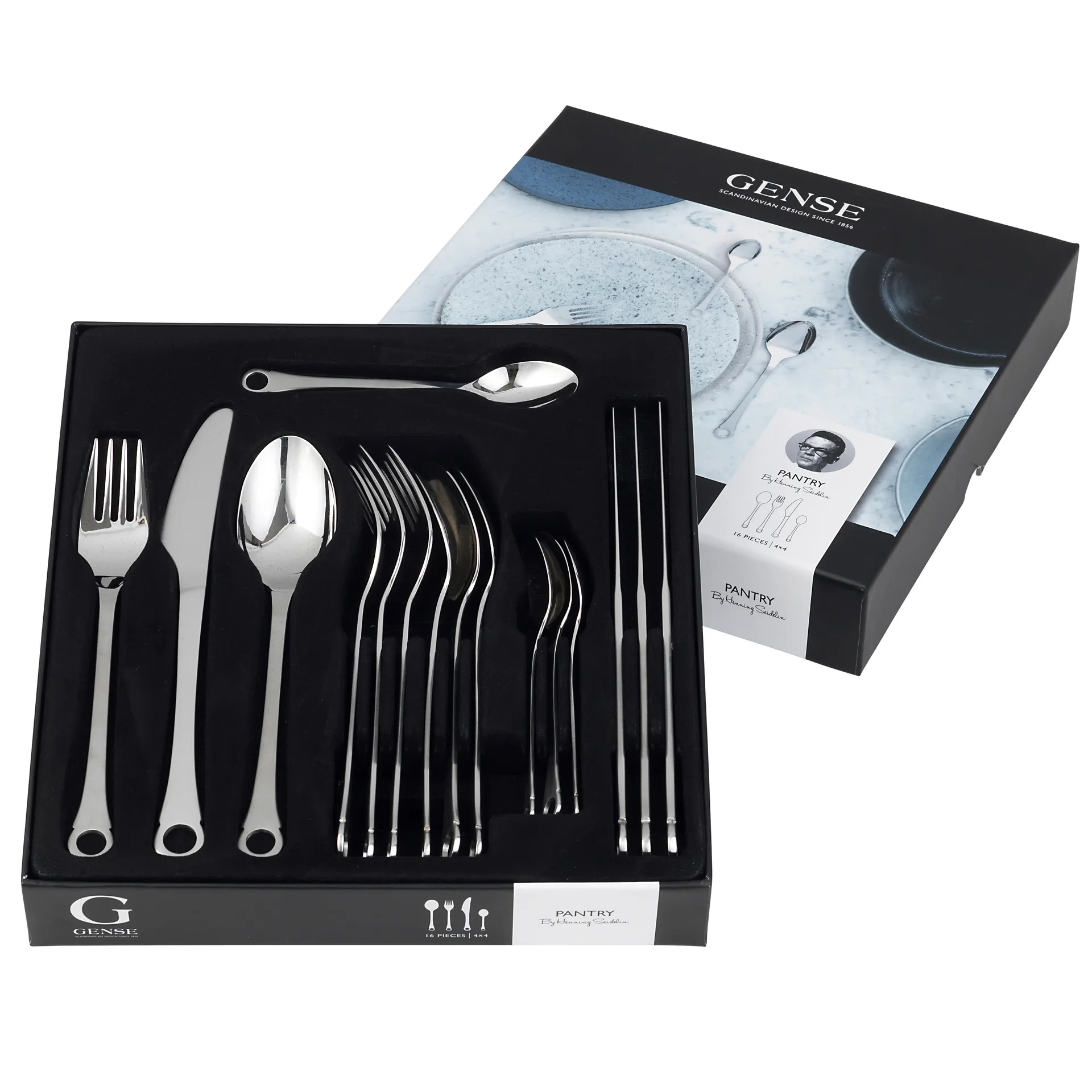 Pantry 餐具 cutlery 16 pieces, 不锈钢 Gense