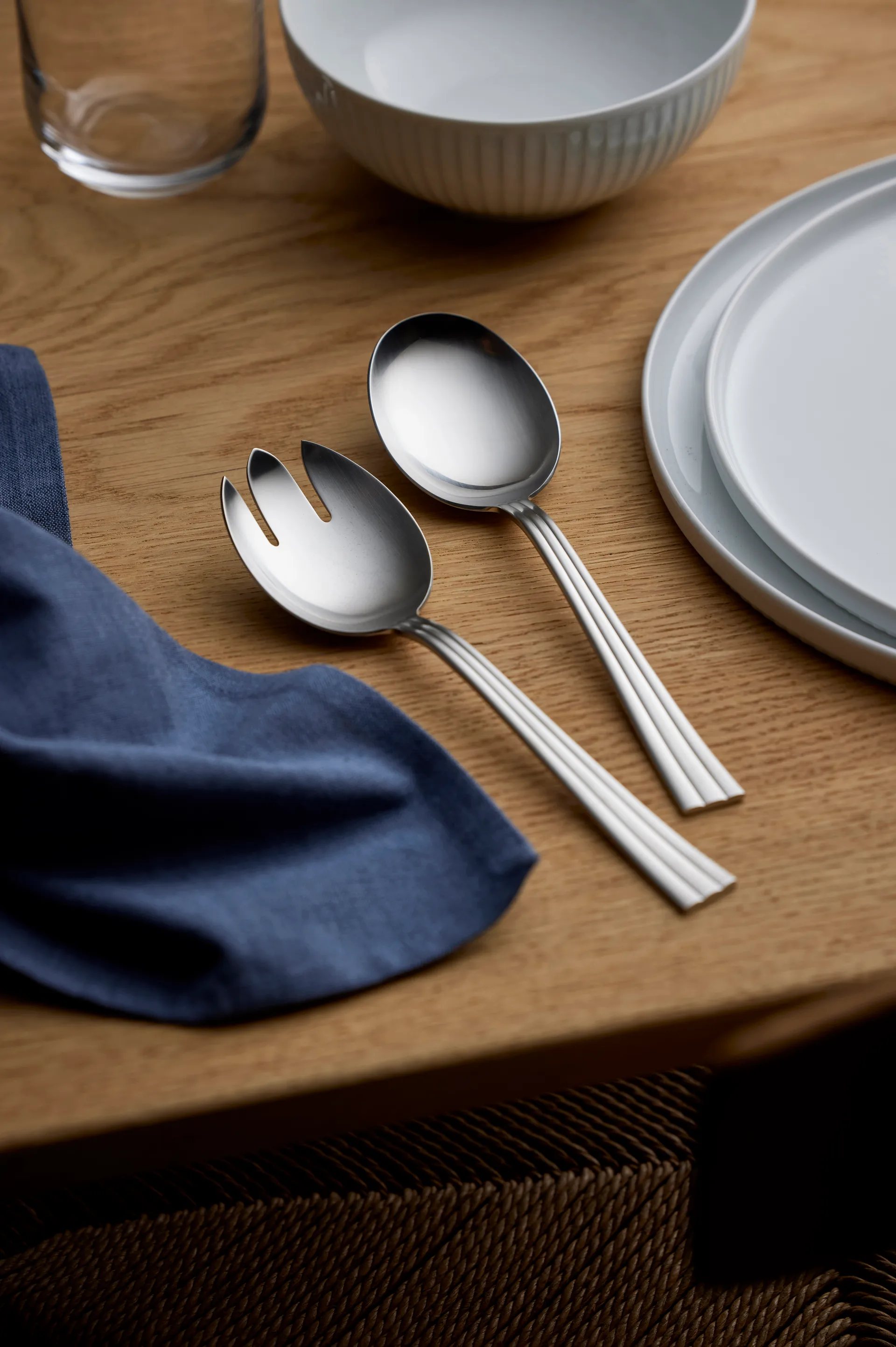 Thebe salad and serving 餐具 cutlery, 2-pack Gense