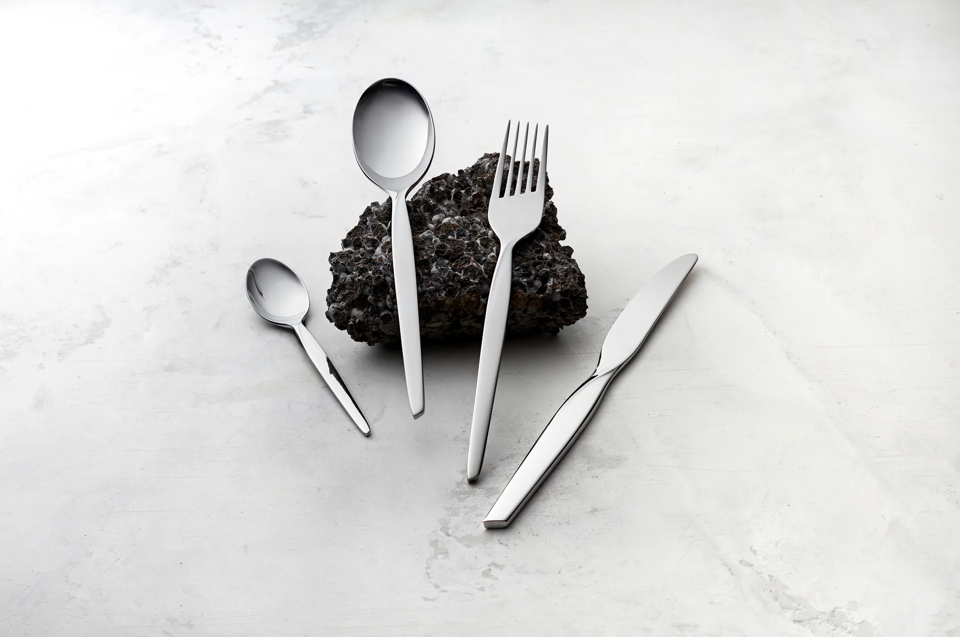 Twist cake 叉子  六件套装, 不锈钢 Gense