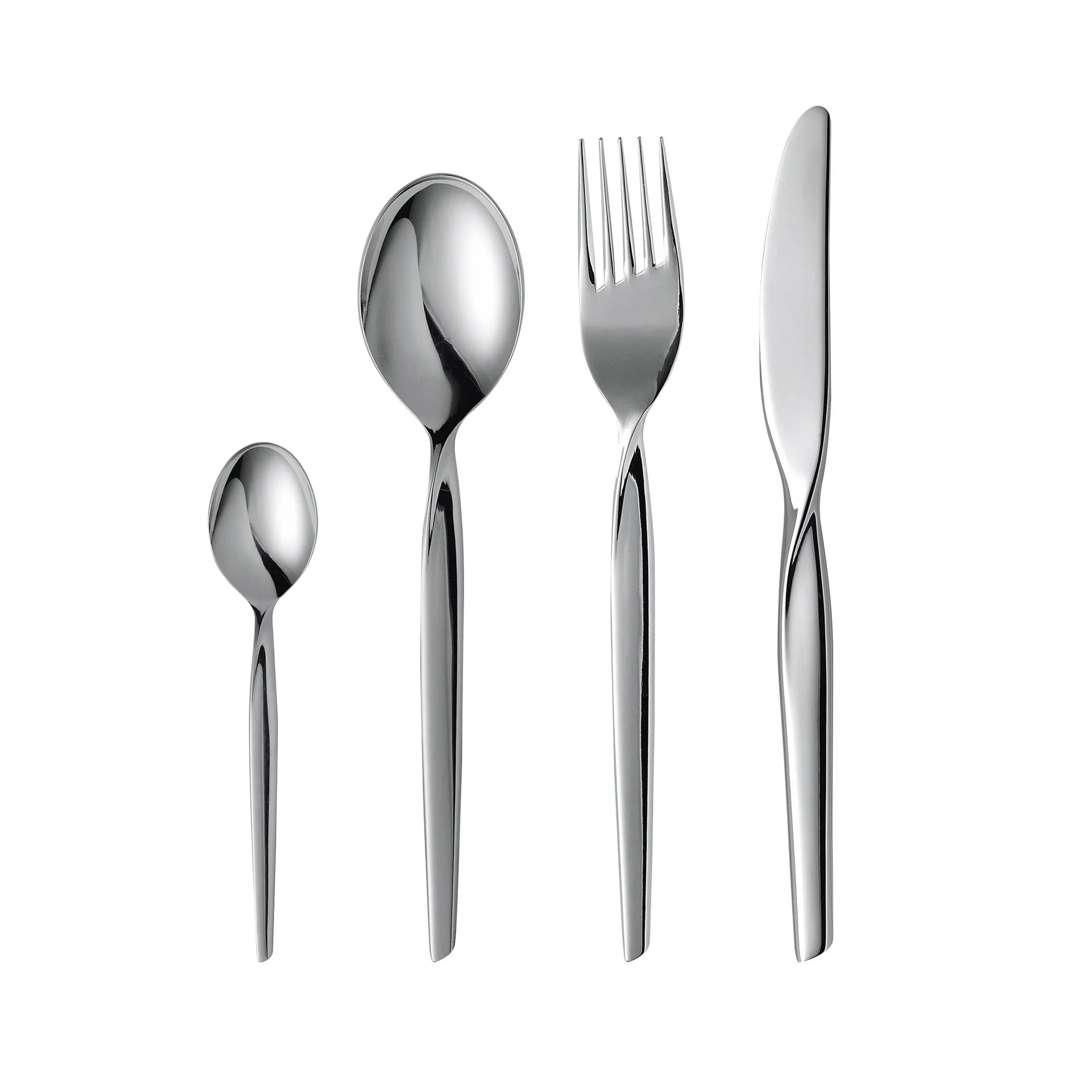 Twist 餐具 cutlery, 不锈钢 16 pcs Gense