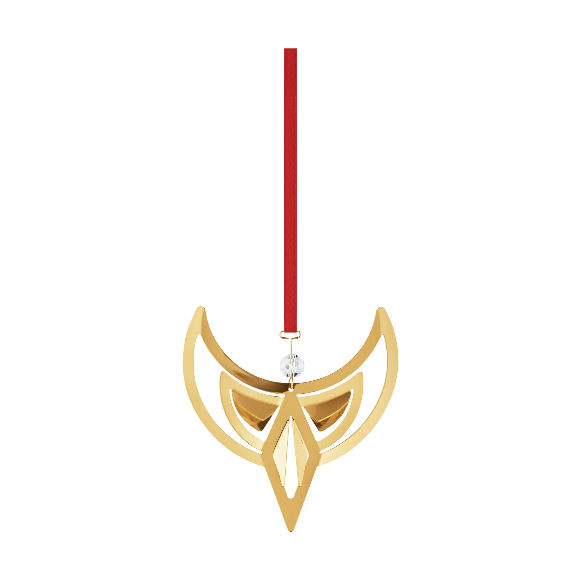 2024 Christmas 吊灯 angel, 金色-plated Georg Jensen