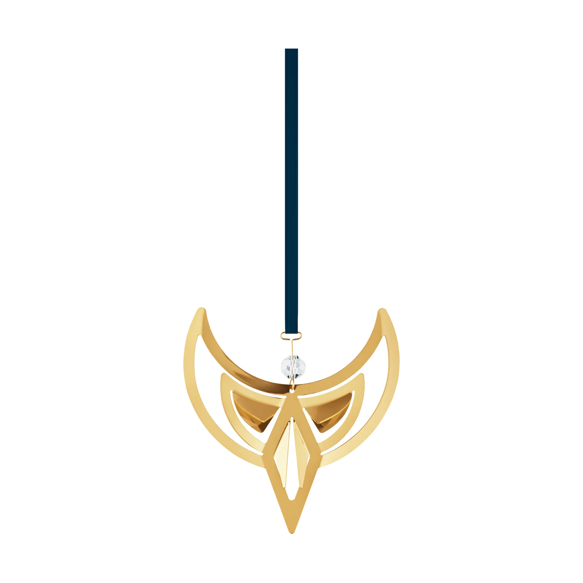 2024 Christmas 吊灯 angel, 金色-plated Georg Jensen