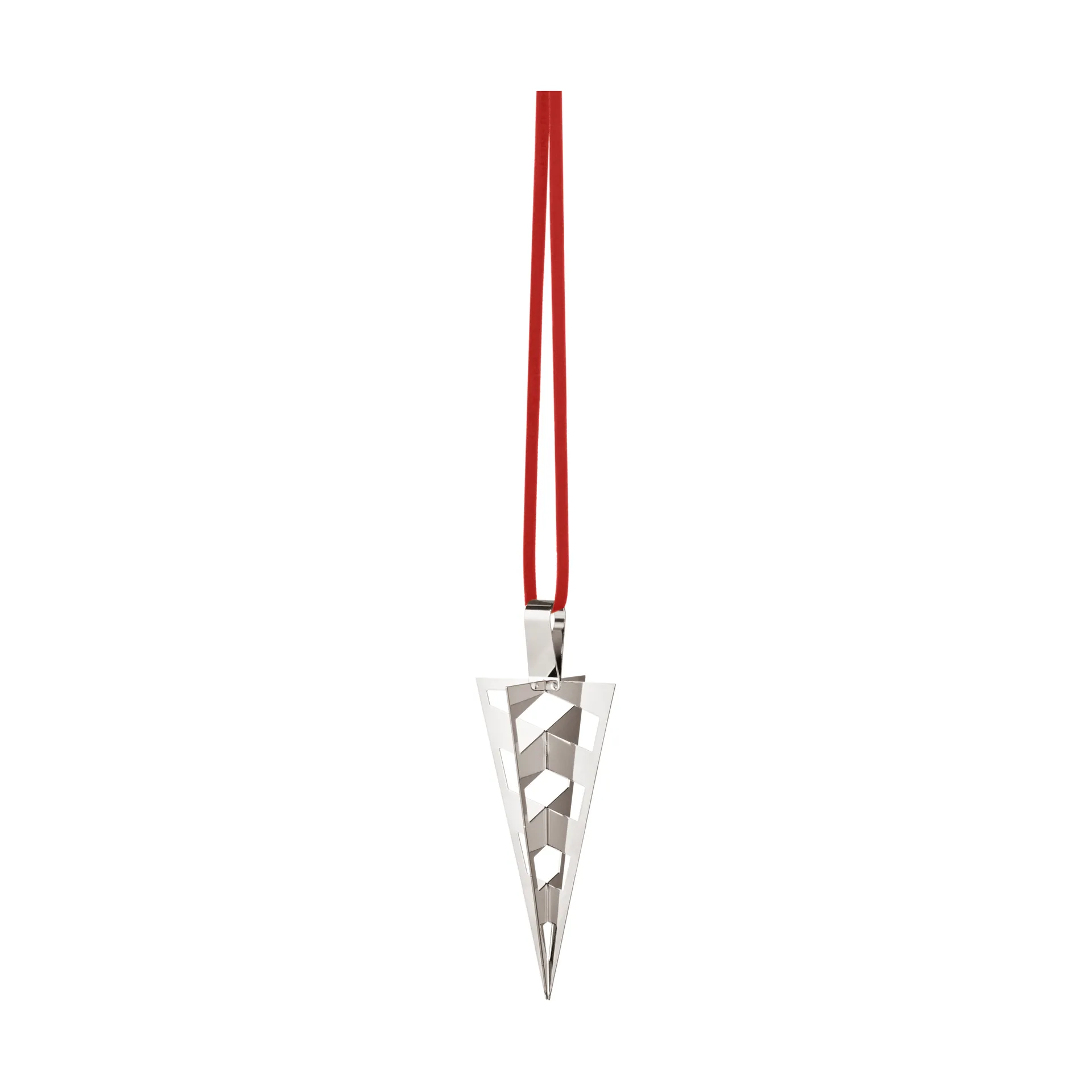 2025 Christmas cone 装饰品, Palladium-plated 黄铜 Georg Jensen