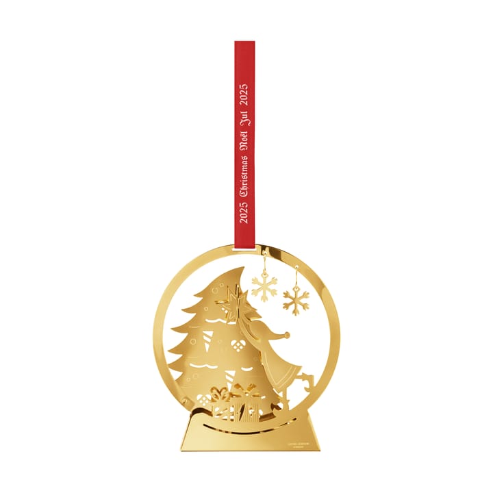 2025 Christmas hanging snow globe - 金色 plated 黄铜 - Georg Jensen