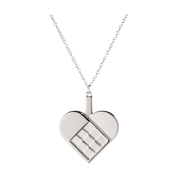 2025 圣诞装饰 heart - Palladium-plated zinc alloy - Georg Jensen