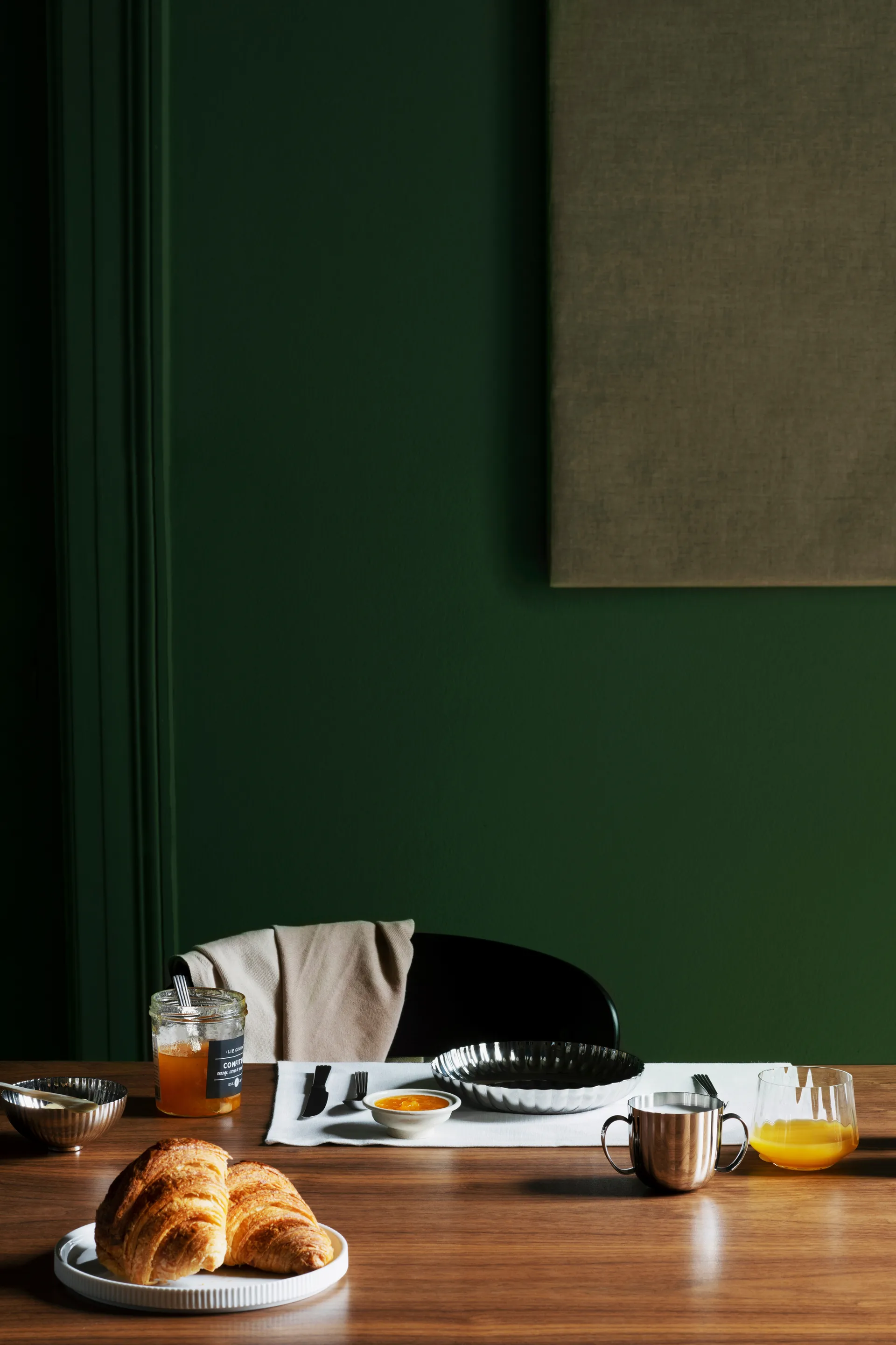 Bernadotte 儿童晚餐餐具 杯盘两件套, 不锈钢 Georg Jensen