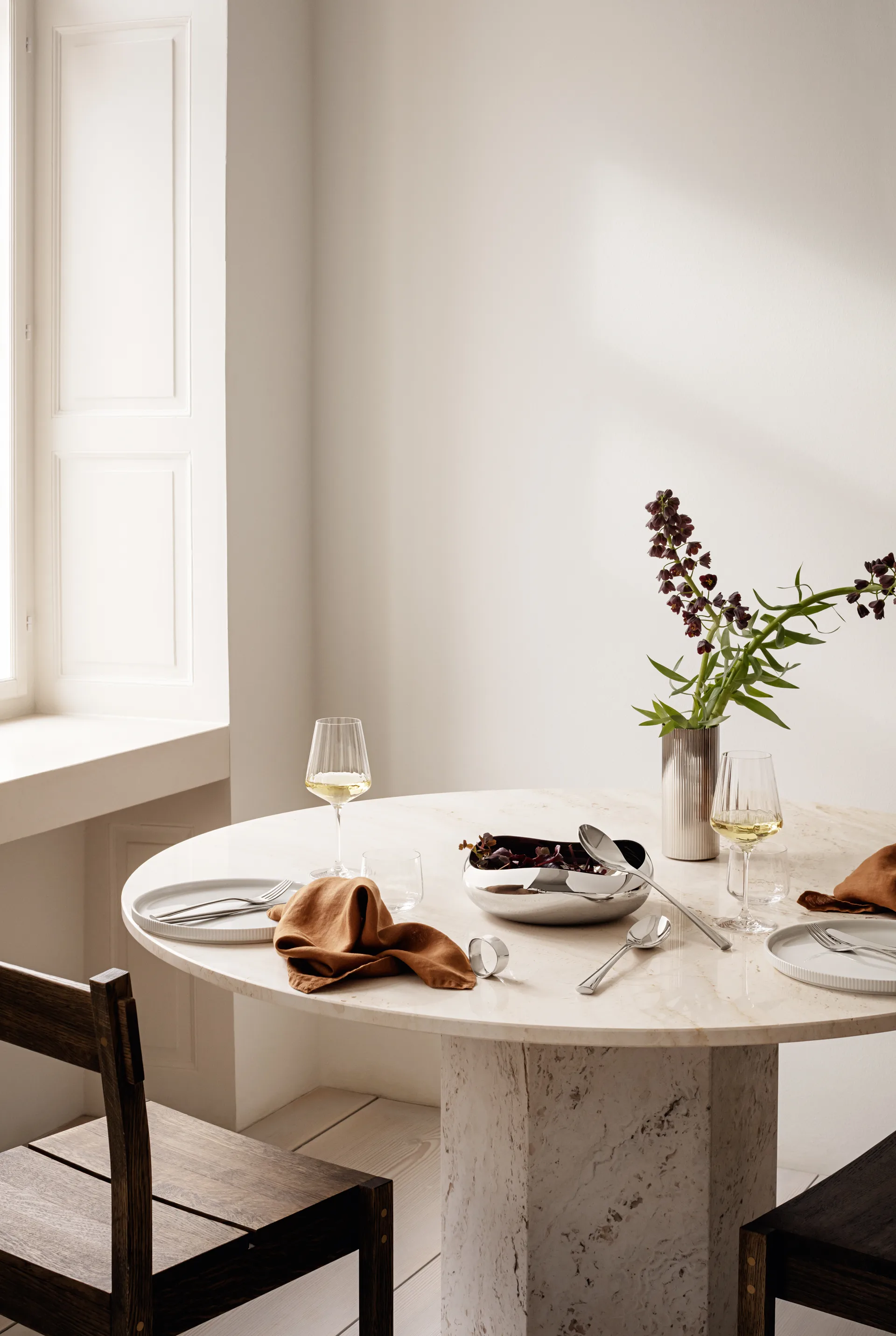 Cobra salad 刀叉勺 2件, Stainless steel Georg Jensen