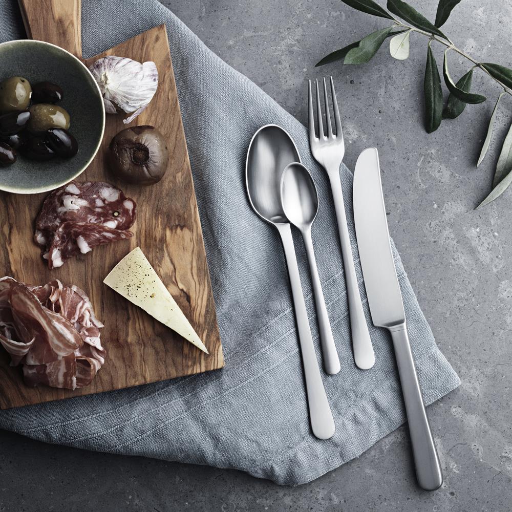 Copenhagen 哑光 刀叉勺 餐具套装, 24 件 Georg Jensen