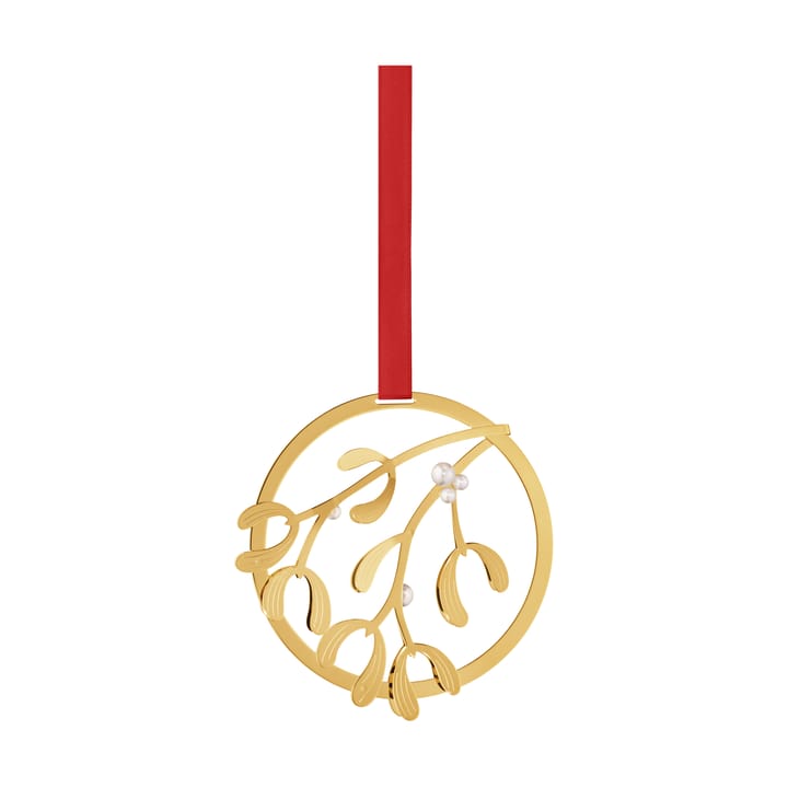 Georg Jensen Christmas 吊灯 mistletoe - 镀金黄铜 - Georg Jensen