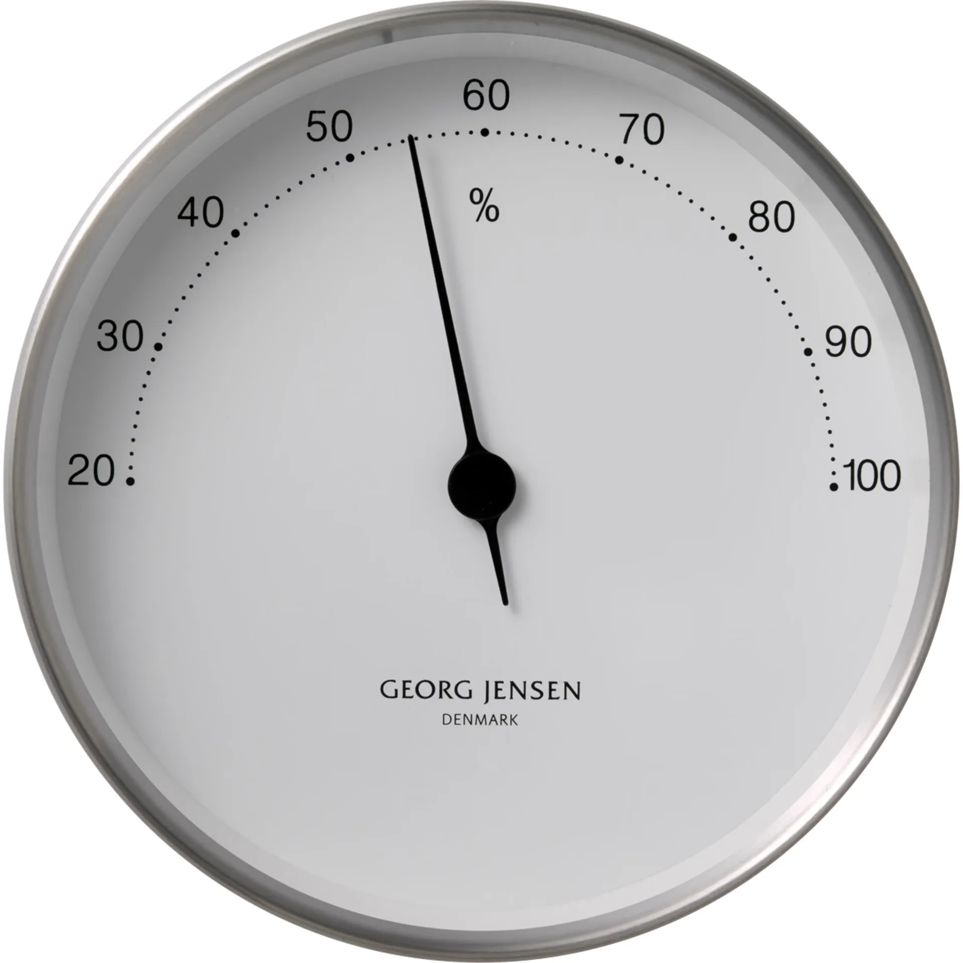 Henning Koppel Hygrometer 10 cm, 白色的 Georg Jensen