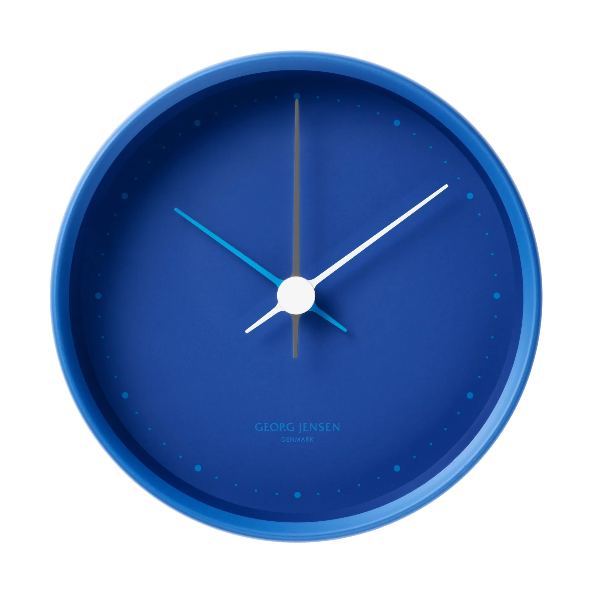 Koppel wall clock Ø10 cm, Iconic 蓝色 Georg Jensen