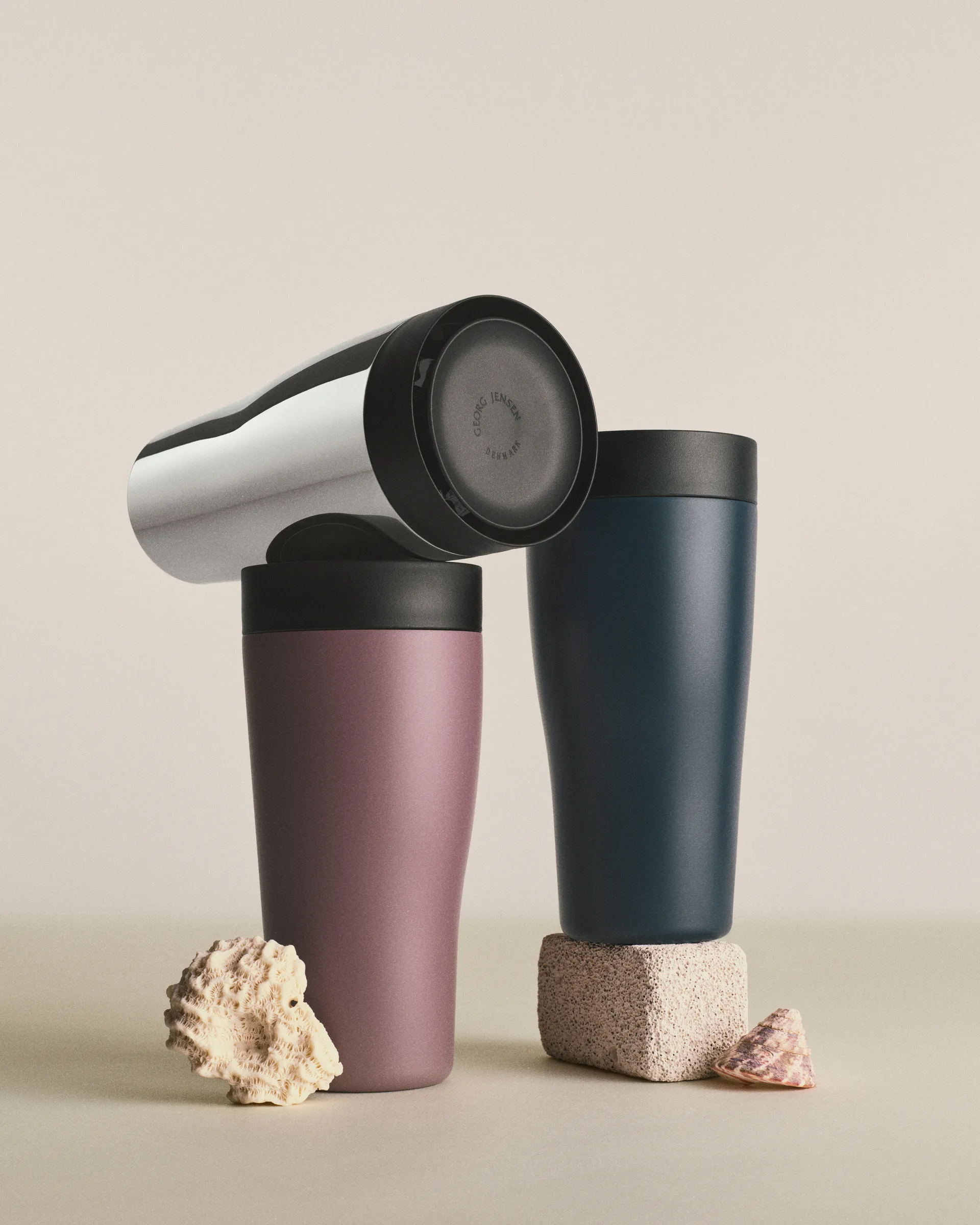 Sky 保温杯 杯子 40 cl, 蓝色 Georg Jensen