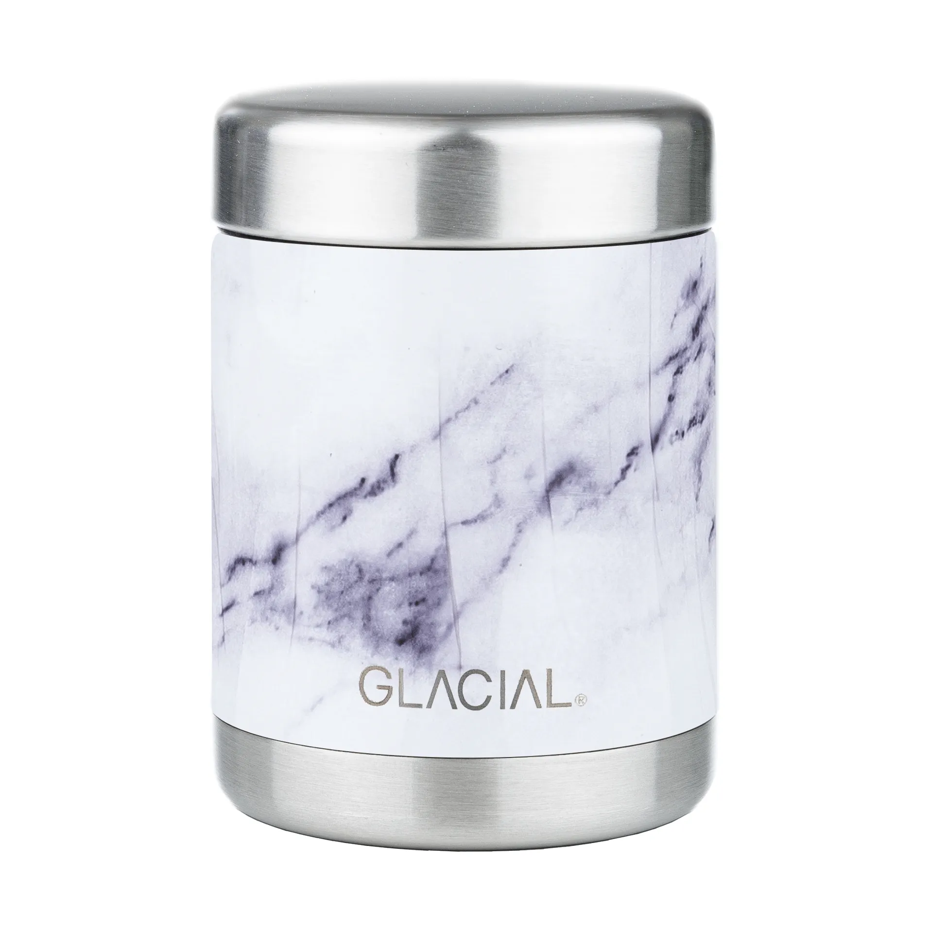 Glacial food 热水瓶350 ml, 白色 大理石色 Glacial