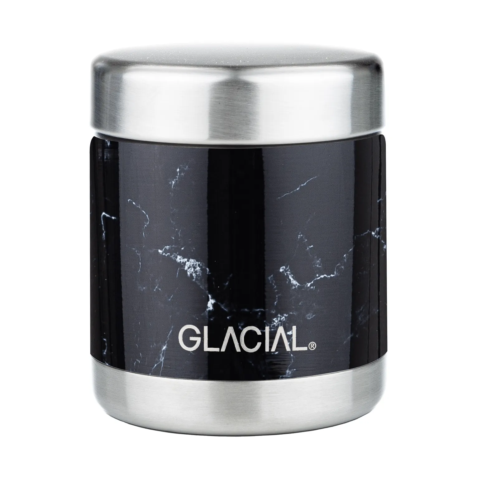 Glacial food 热水瓶450 ml, 黑色 大理石色 Glacial