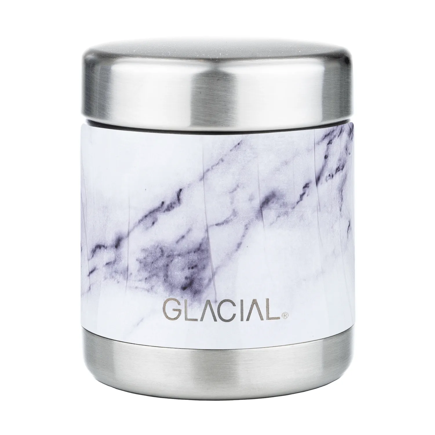 Glacial food 热水瓶450 ml, 白色 大理石色 Glacial